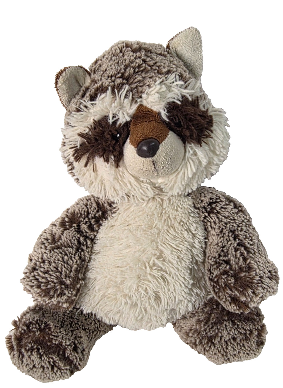 Aurora Raccoon Plush Stuffed Animal Gray White Woodland Forest Wildlife Toy